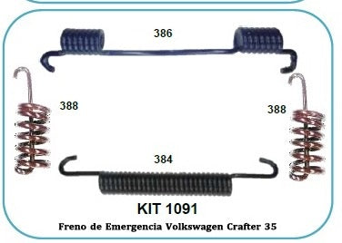 VOLKSWAGEN CRAFTER 35 FRENO DE MANO RY L