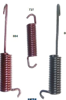 RESORTES FRENO DELANTERO JBC 1030