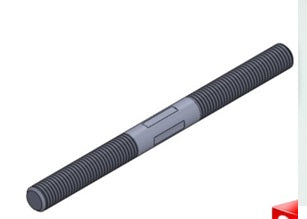 TORNILLO TERMINAL DIRECCION NISSAN FRONTIER 4X4 NUEVO INCLUYE TUERCAS
