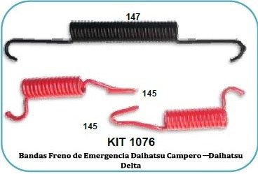 DAIHATSU CAMPERO -DAIHATSU  DELTA  FRENO DE MANO