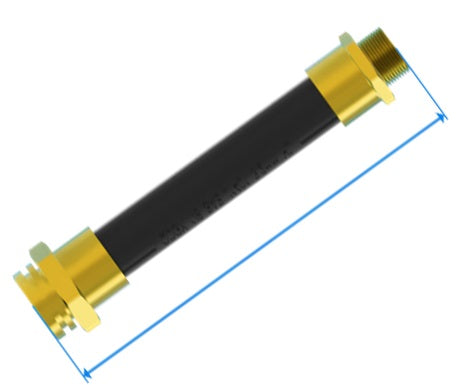 MANGUERA FRENO LIQUIDO 18” M 3/16 X M1/4