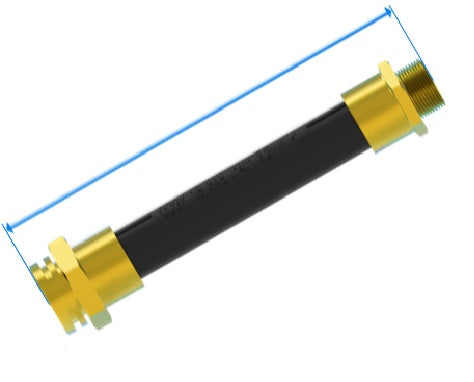 MANGUERA FRENO LIQUIDO 18” (H=1/4XM=3/16)