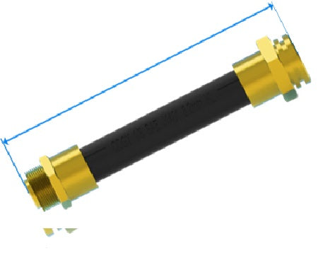 MANGUERA FRENO LIQUIDO 18” (H=3/16XM=1/4)