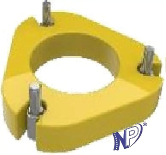 KIT BUJE SUPLEMENTO AMORTIGUADOR TOYOTA COROLLA CROSS (2 SUPLEMENTOS + 6 ALARGADORES) - KIT BUJE SUPLEMENTO