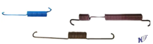 KIT RESORTES FRENO HYUNDAI ATOS L (ZAPATA NP-1011) - RESORTES