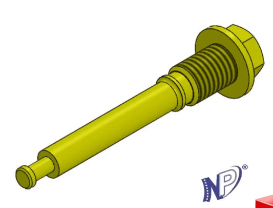 PASADOR MORDAZA MONTERO MITSUBISHI V6 TRASERO SUP - PASADOR MORDAZA