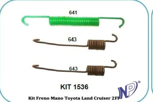 TOYOTA LAND CRUISER 2FF FRENO DE MANO - RESORTES